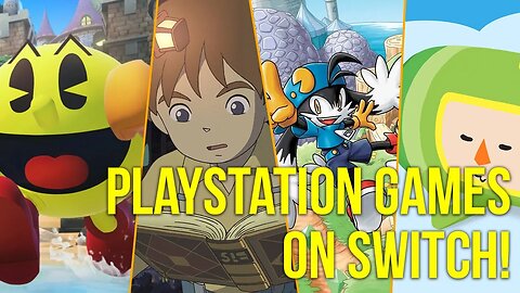 PlayStation Classics on Switch?! Pac-Man, Katamari & More!