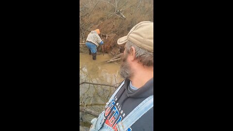 Beavers one, Hatchet Jack and the mountain man zero... meeting us on the beaver line