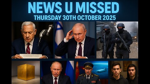 NEWS U MISSED WITH PAUL BROOKER THURSDAY 30TH OCTOBER 2025