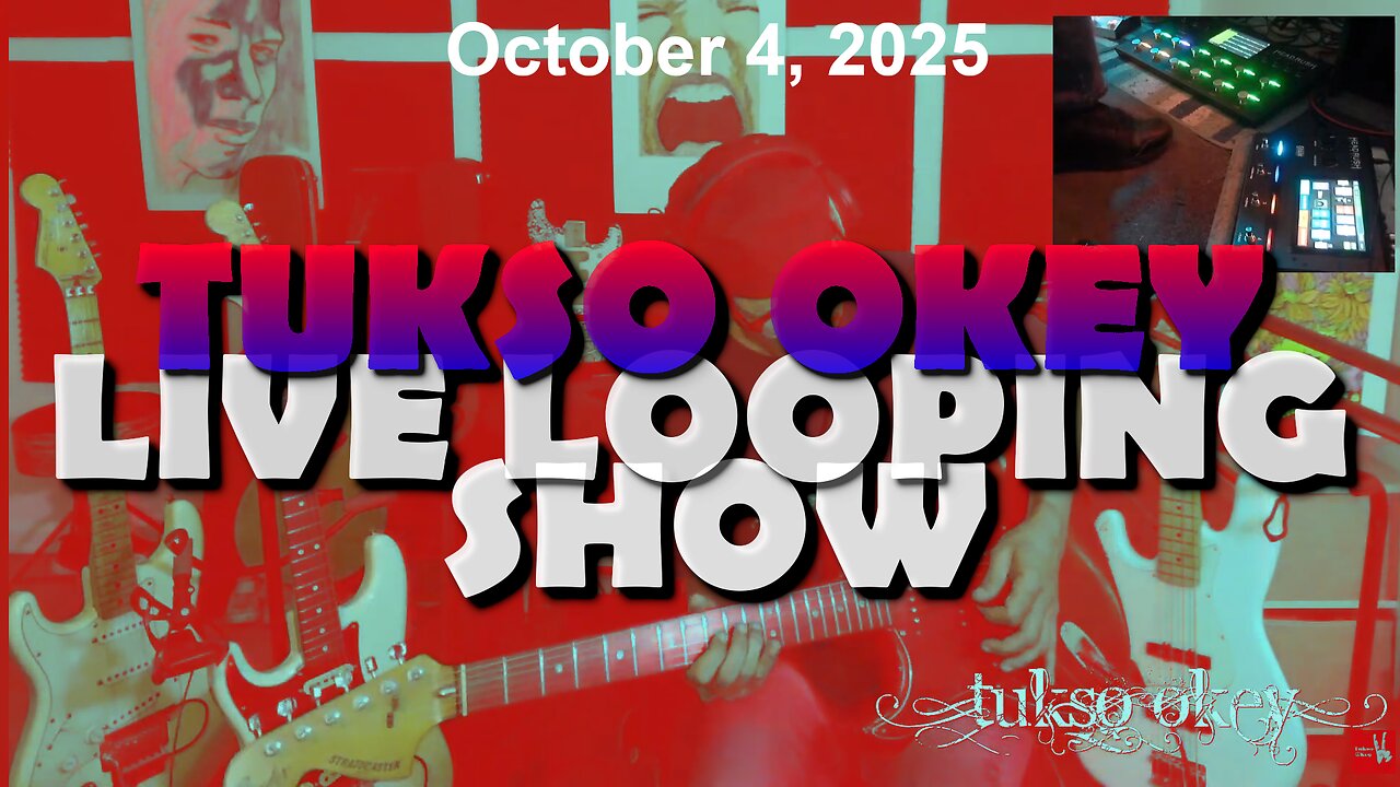Tukso Okey Live Looping Show - Saturday, October 4, 2025