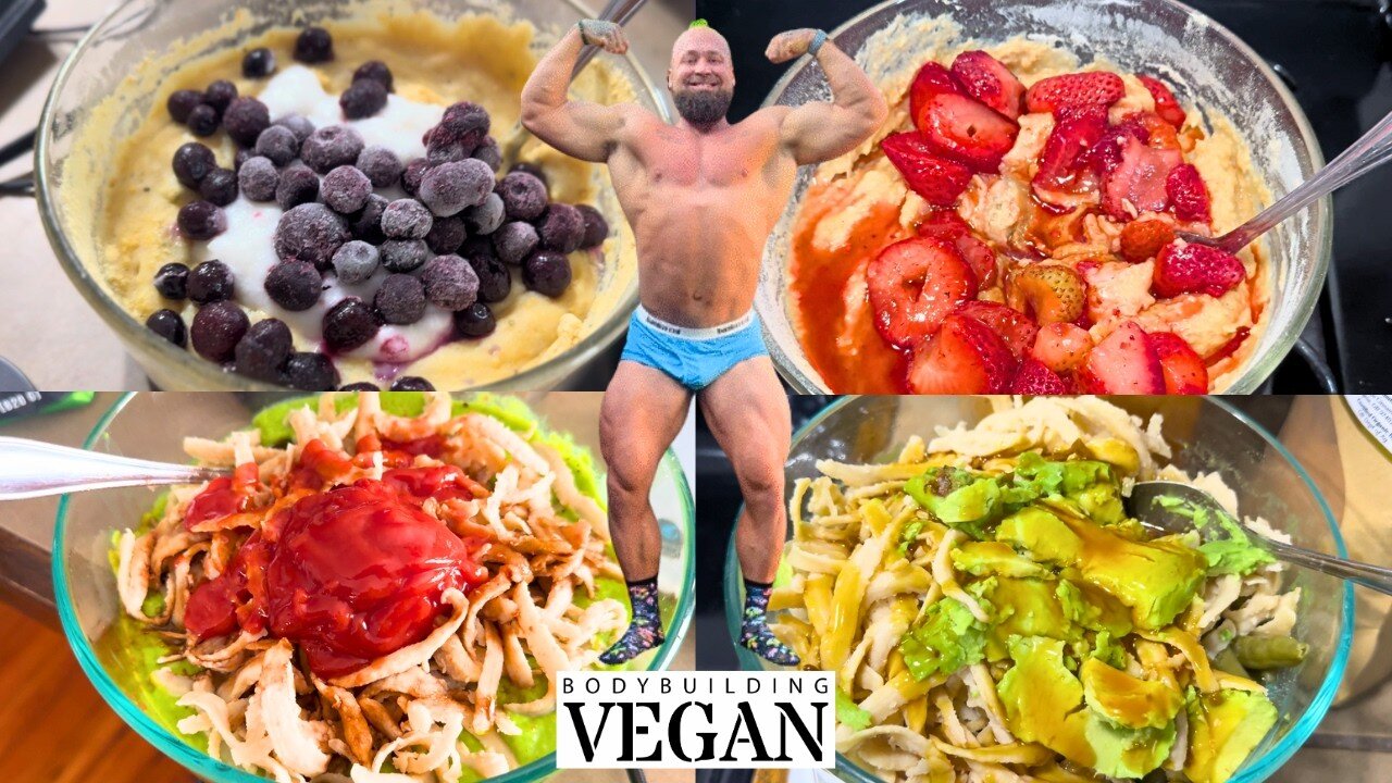Full Day of Eating: 370g Protein - Vegan Bodybuilder & Kicked Out The Gym?? | 275 Lbs. Bulk Week 5