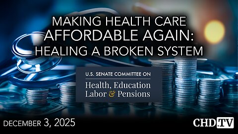 Making Health Care Affordable Again: Healing a Broken System