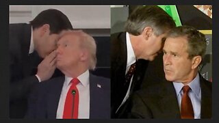 COINCIDENCE... Or TRUMP CANCELS EVIL [BUSH] & Makes Right.. in the Spiritual Realm, the Evil Done to Innocence? - [ REPEATS necessary. Q]
