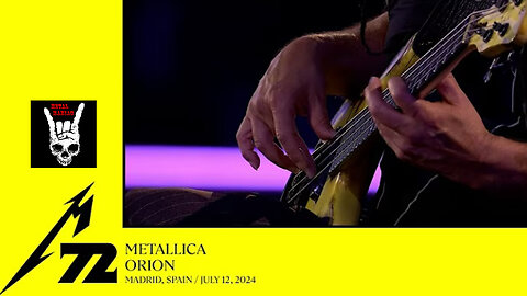 Metallica - Orion (Madrid Spain - July 12 2024)