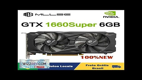 MLLSE Graphics Card GTX 1660 Super 6GB Placa De Video GDDR6 DVI*1 Review