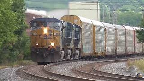3 CSX Trains Captured in Sterling and Rittman, Ohio