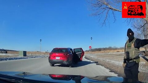 Terrorism: Police Gangland Style Pullover & Draw Weapons [When You See This STOP & KILL THESE JEWS]