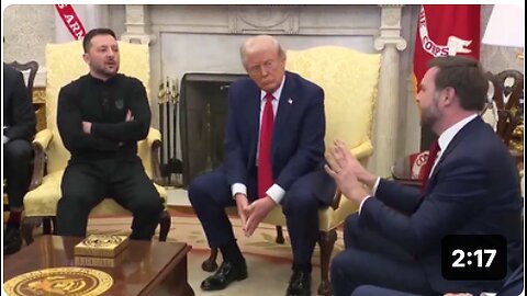 Trump and VP Vance slam Zelensky for being disrespectful