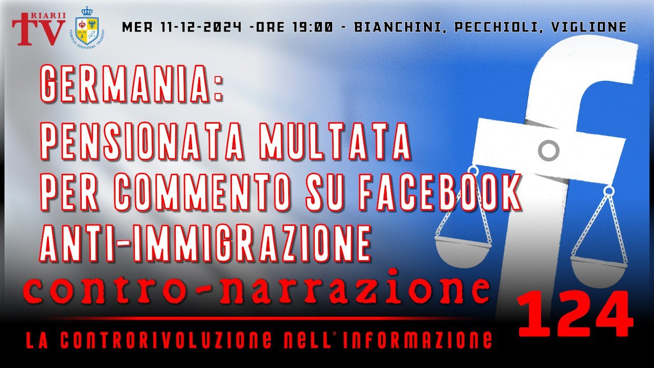 CONTRO-NARRAZIONE NR.124 - LA CONTRORIVOLUZIONE NELL’INFORMAZIONE. BIANCHINI, PECCHIOLI, VIGLIONE