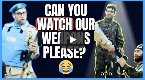 Hilarious Israeli Sketch Mocks UN USELESS Lebanon "Peacekeepers" (ENGLISH)
