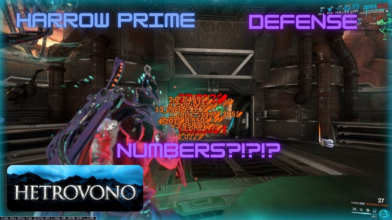 [Warframe] Harrow Prime Defense