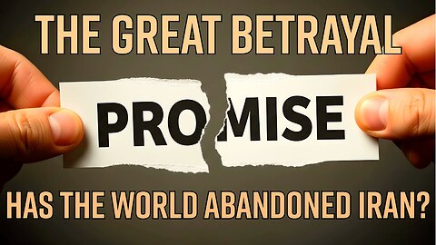 The Great Betrayal: Has The World Abandoned Iran? Truth Today 01-20-26