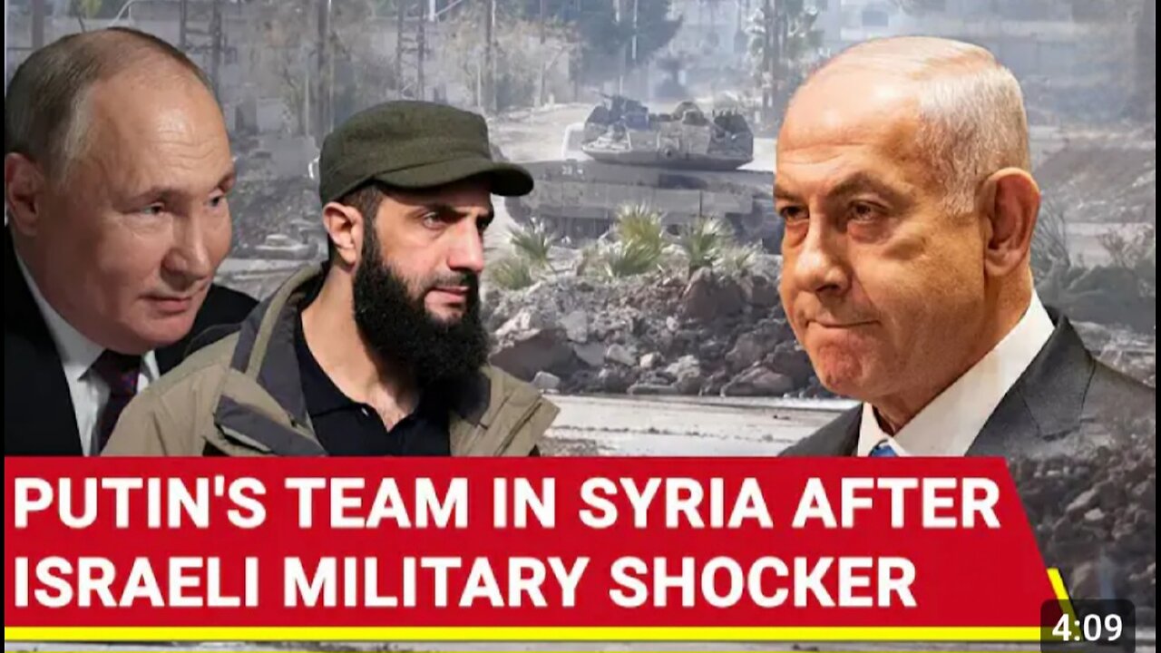 Russia To Attack Israeli Army In Syria_ Putin's Team In Damascus As IDF Refuse to leave