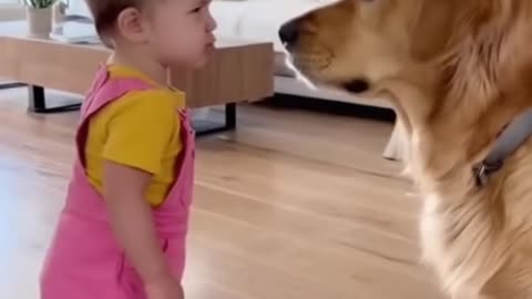 Cute Baby Playing With Animals | Adorable Baby & Pets Moments | Funny Animal Reactions”