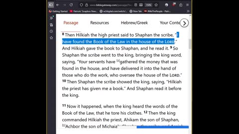 Journey Through The Bible - 2 Kings 22 - Law Of Moses Found And Brought To King Josiah 10112025