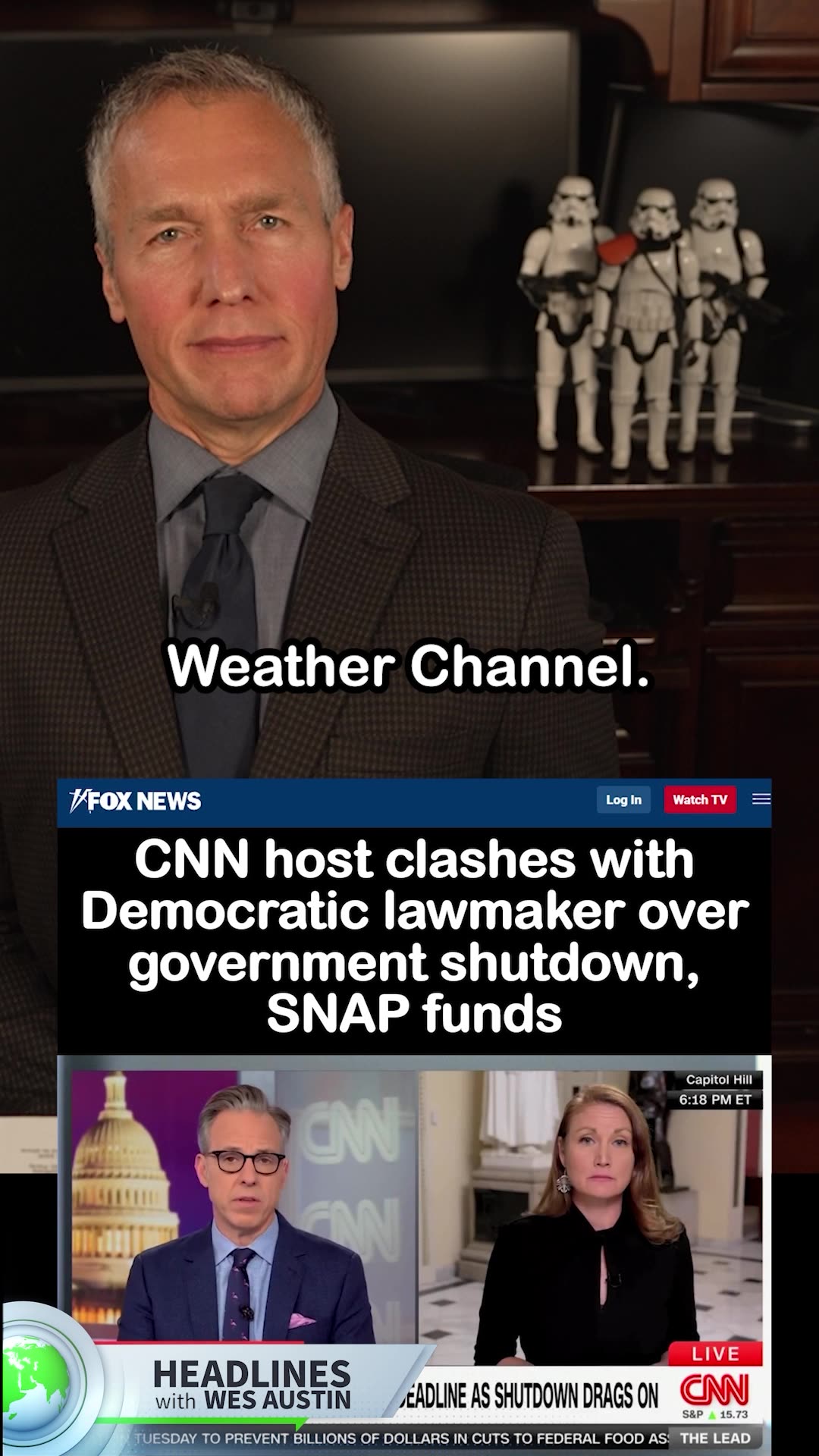 CNN Host Calls Out Dem Lawmaker Over Government Shutdown, SNAP Funds