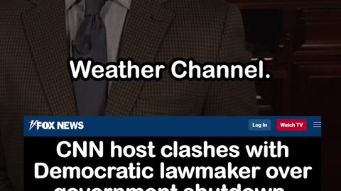 CNN Host Calls Out Dem Lawmaker Over Government Shutdown, SNAP Funds