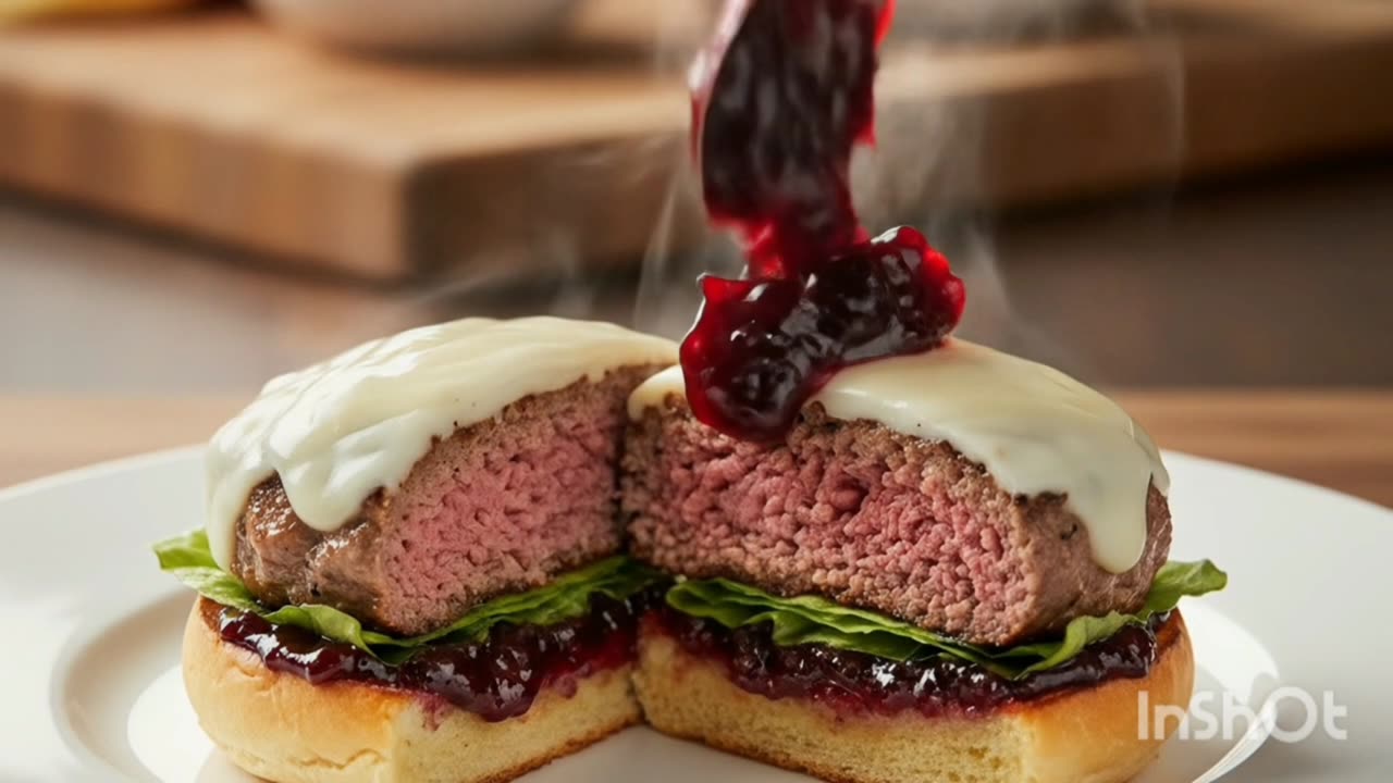 burger With jam
