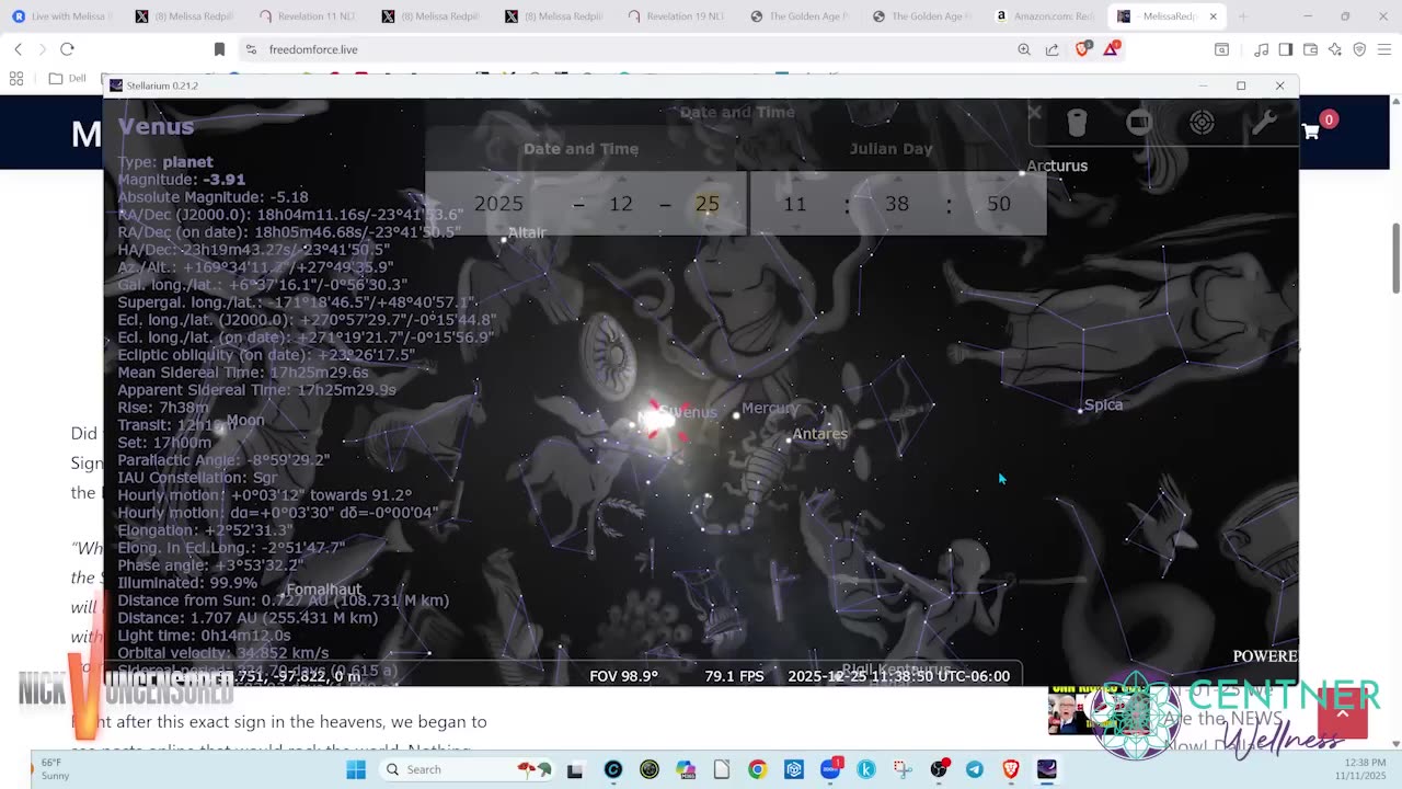 Melissa Redpill Discusses The End Of The Battle Of Armageddon with Nicholas Veniamin