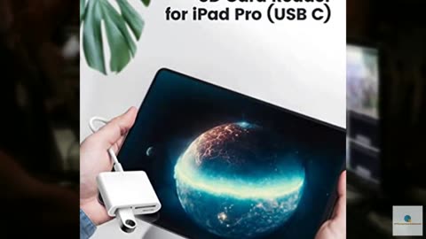 USB C SD Card Reader, Oyuiasle USB C to SD Card for iPhone 15 16/iPad/Mac/Laptop