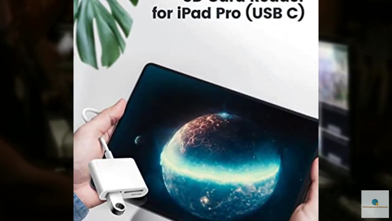 USB C SD Card Reader, Oyuiasle USB C to SD Card for iPhone 15 16/iPad/Mac/Laptop