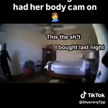 Criminal negro pigs stealing stuff from a white family home while body cam was on.).mp4