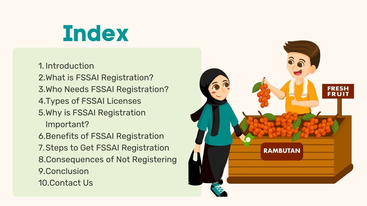 An Overview of FSSAI Registration and Its Importance