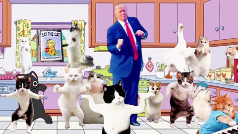 Trump "they're eating the dogs" meme video 🤣 Remember this? 🤣