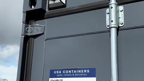 Illuminate Your Space with Exterior Solar-Powered Ultra-Bright Lights! 💡🚛 | USA Containers