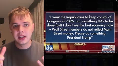 Trump CONFRONTED by his OWN VOTER!