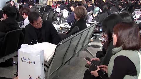 Empty desks mark five colleagues killed in South Korea plane crash