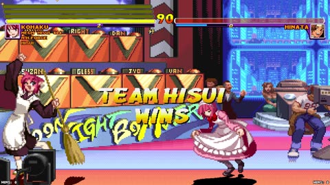 Hisui, Kohaku, Mech Hisui, and the fleet (Me) vs Hinata Wakaba