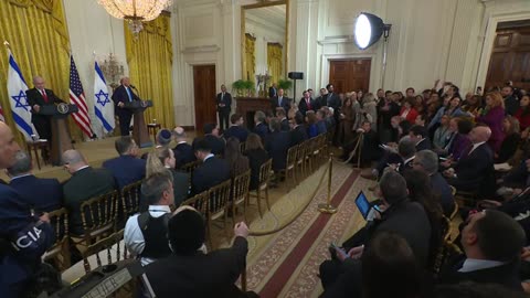 President Trump Holds a Press Conference with Prime Minister Netanyahu of Israel