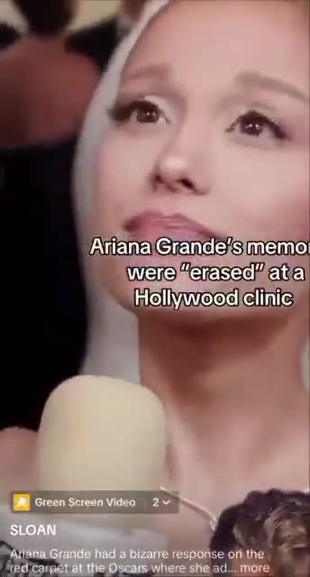 Ariana Grande's Memory Was Erased??