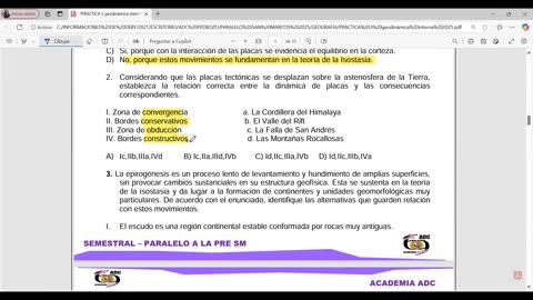 ADC SEMESTRAL PARALELO 2025 | Semana 03 | Geografía