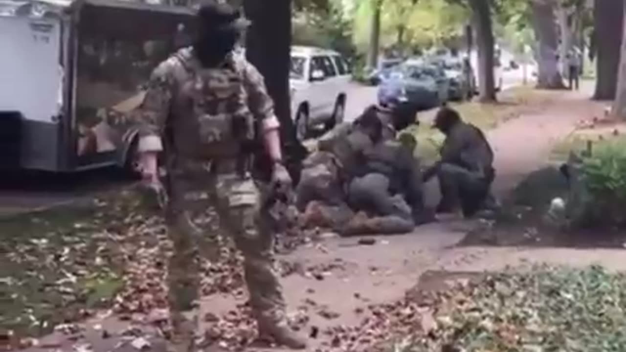 Video shows Border Patrol agents detaining landscaper in Evanston, Ill. Tuesday