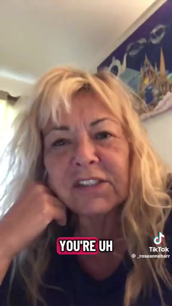 Roseanne Barr Drops Cryptic Message About Whats Really Going On