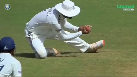 Flaying catch teken by Nitesh Kumar Reddy