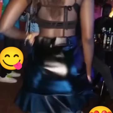 Cute loves to twerk in the club.