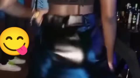 Cute loves to twerk in the club.