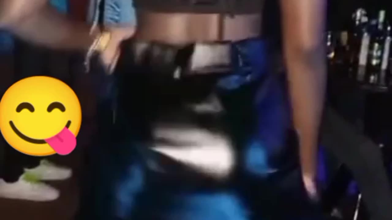 Cute loves to twerk in the club.