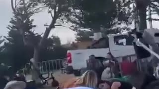 Documenting the moments of horror - Creepy - bondi beach Australia