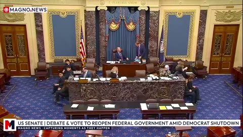 🇺🇸 Senate | Full Debate to Reopen Government after 41 Days of Cruel Democrat Shutdown [LIVE]