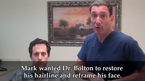 Dr. Bolton Shows 10-Day Hair Transplant Suture Removal