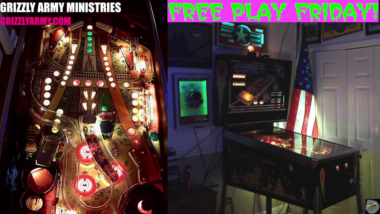 PINBALL TIME MACHINE FREE PLAY FRIDAY NIGHT!