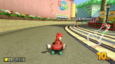 #mariokart8deluxe Race Eight: Toad Harbor