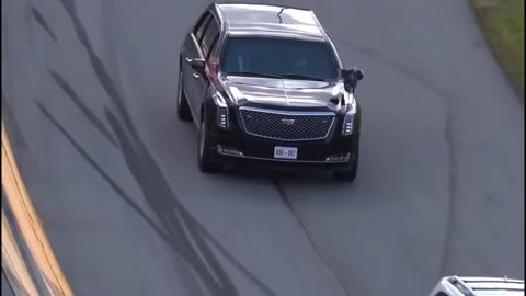 Trump The Man ….. President Takes A Lap At Daytona NASCAR With The Beast "God Bless The USA" Lee Greenwood