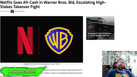 Netflix Goes All In With Cash In Bid On WBD Deal