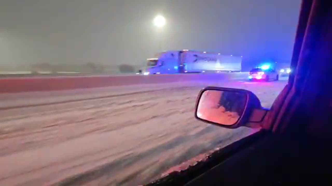 Tons of accidents around Chicago as the snow piles up