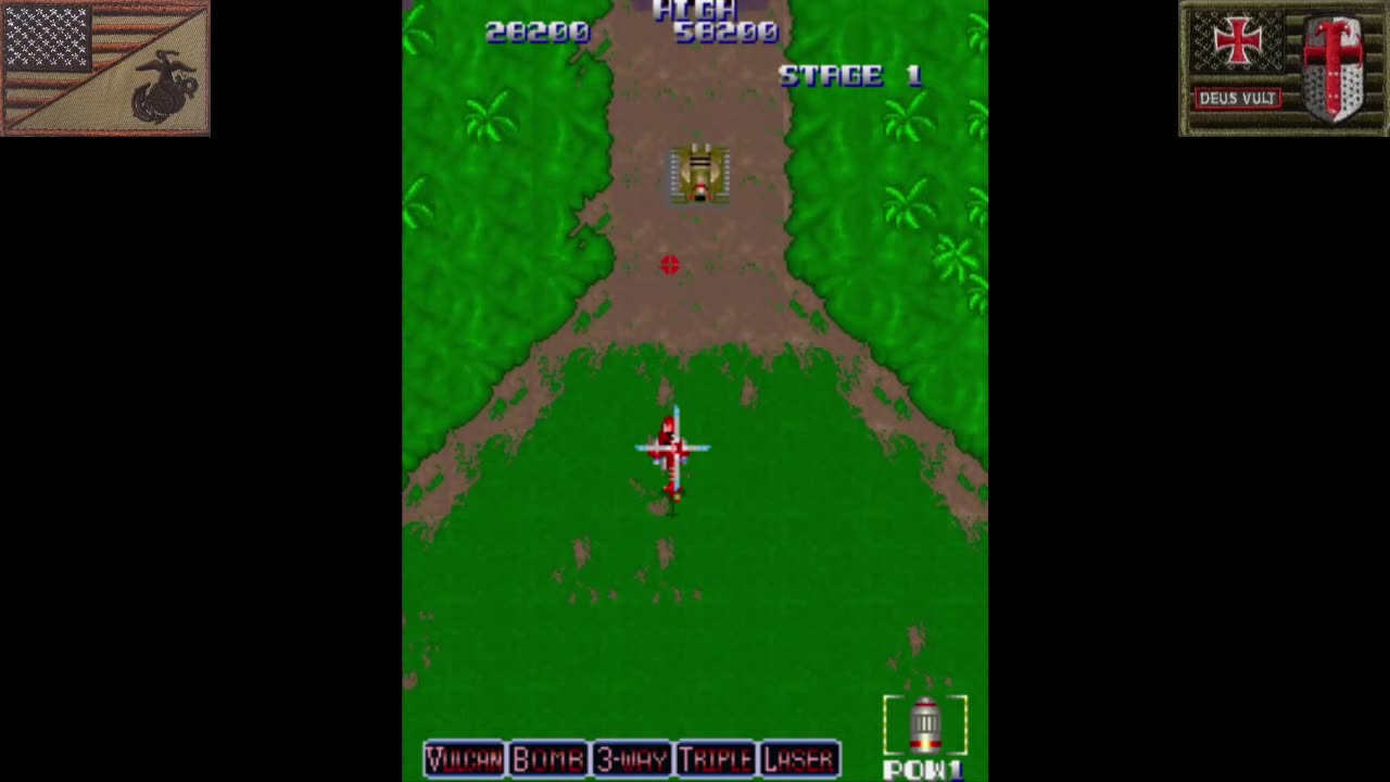 A-Jax (Arcade - 1987) [NA Version of "エージャクス"]